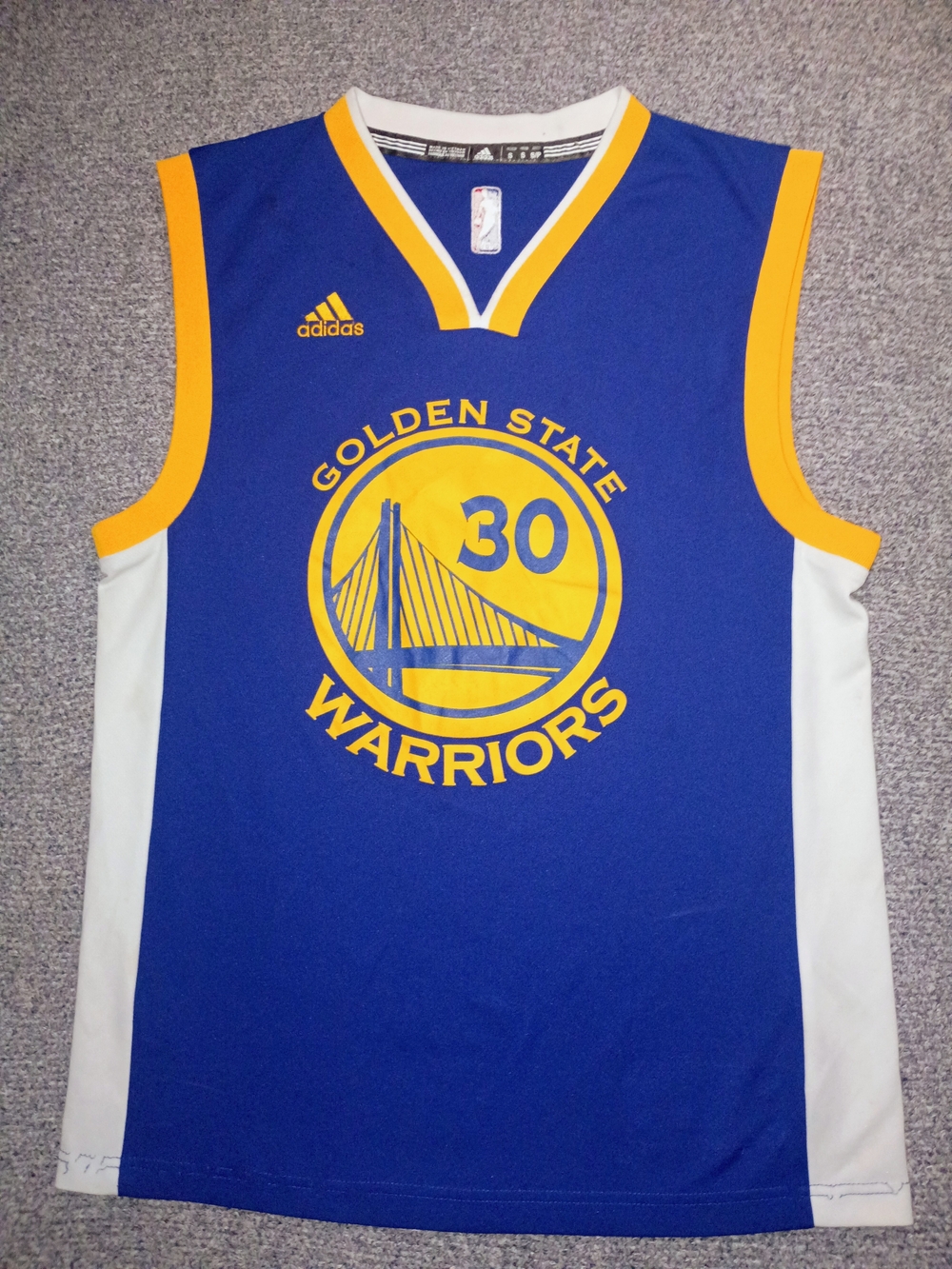 Adidas Warriors #30 Curry NBA Basketball Jersey
